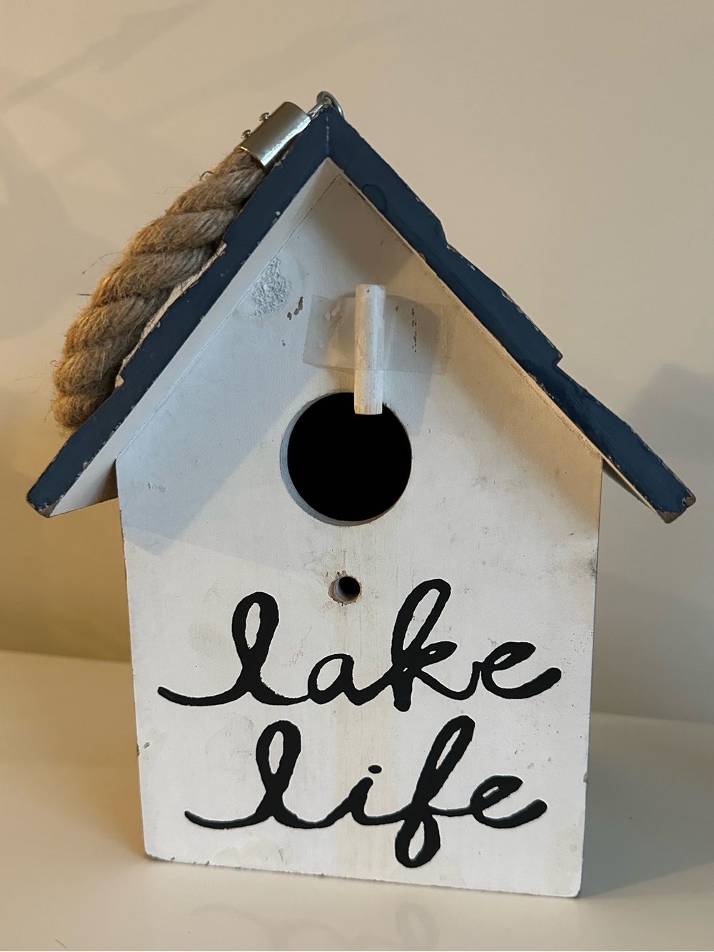 Lake Life Decorative Birdhouse. Cottage, Lake, Outdoor, Cabin